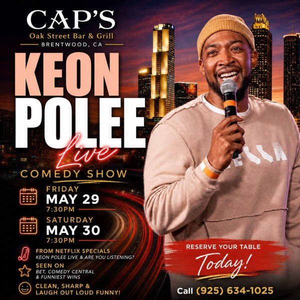 Comedy Night with Comedian Keon Polee