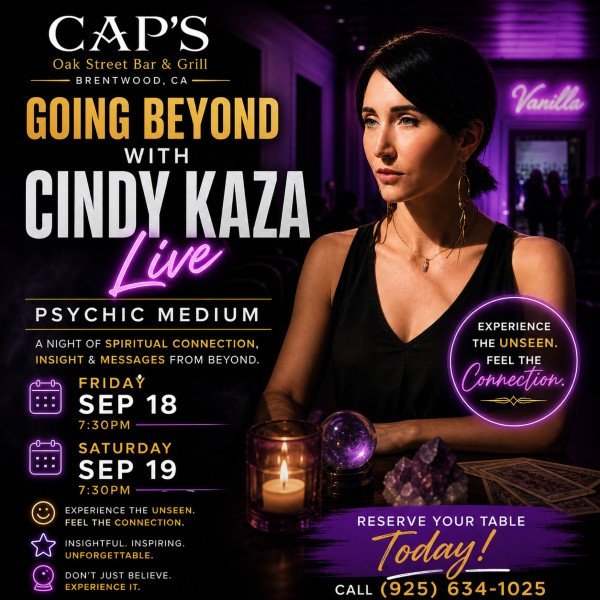 SESSIONS WITH MEDIUM CINDY KAZA