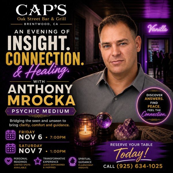READINGS with PSYCHIC MEDIUM ANTHONY MROCKA